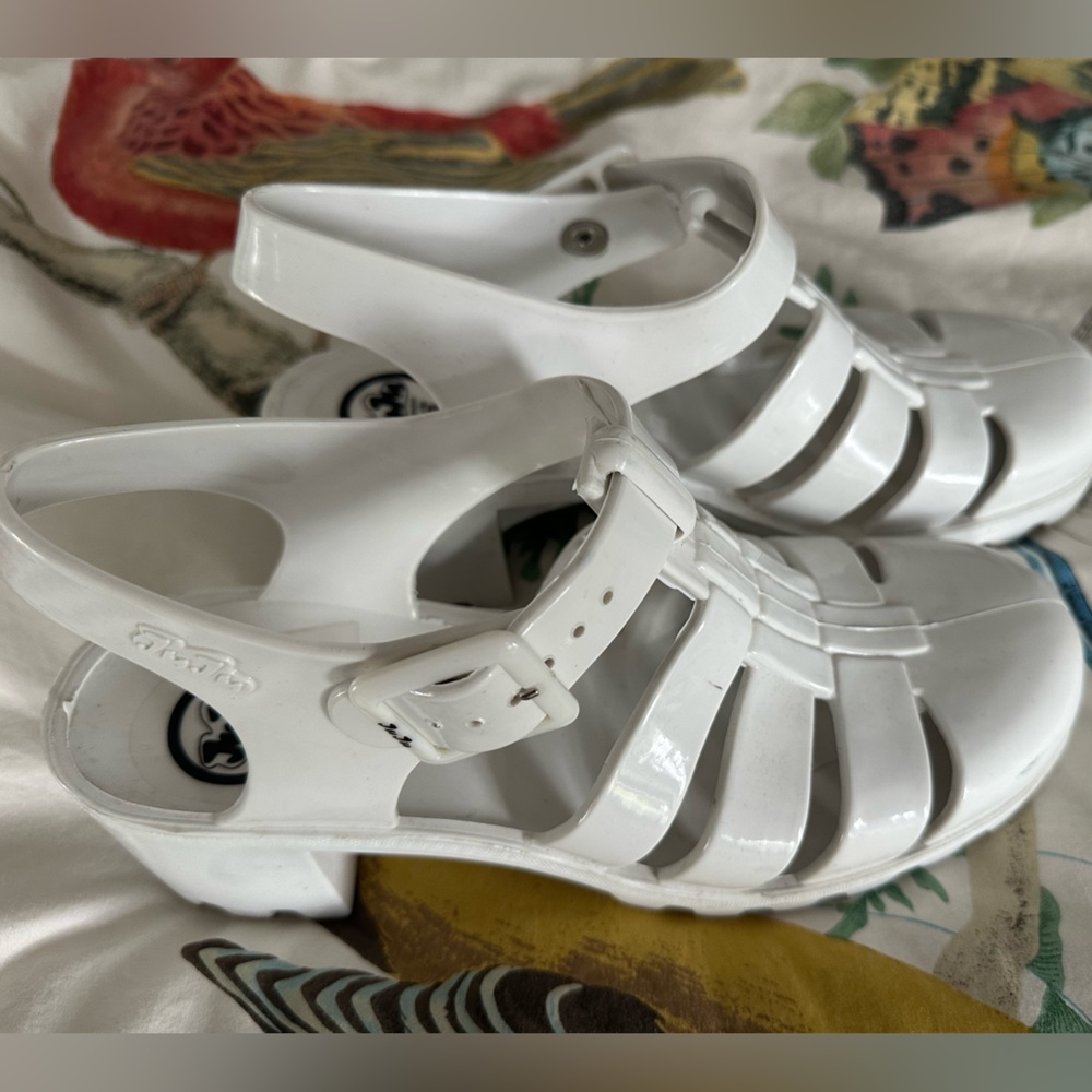 Juju High Heel Jelly Shoes Sz 8